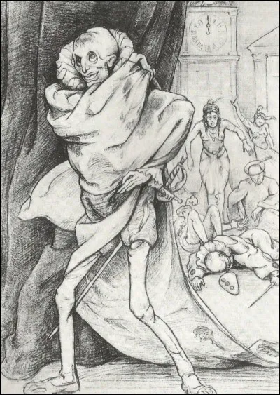 Qui est l'auteur du poème "le Masque de la mort rouge" illustré par Robert West ?