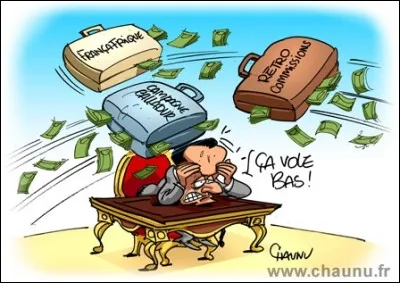 Vous ne me connaissez peut-être pas. Ami de Jacques Chirac, je suis un des hommes les plus corrompus de France. Ancien président de Polynésie française, mêlé dans sept affaires politico-judiciaires, je suis aujourd'hui inéligible. Mes méfaits sont, entre autres détournements de fonds publics, créations d'emplois fictifs ou encore participation à l'assassinat d'un journaliste haïtien. 
Qui suis-je