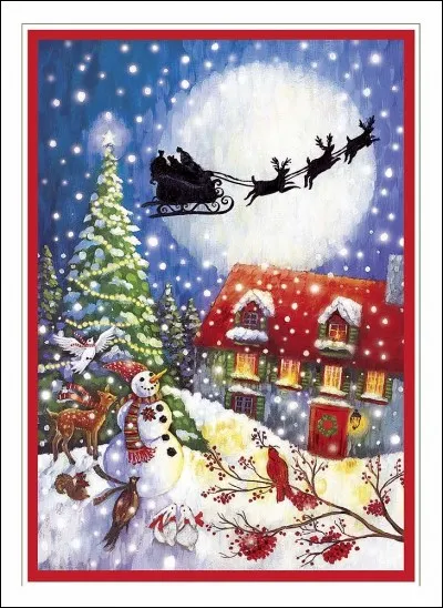 Combien de lapins vois-tu sur cette carte ? (Agrandis l'image.)