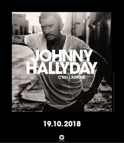 Quel est le titre de cet ultime album de Johnny ?