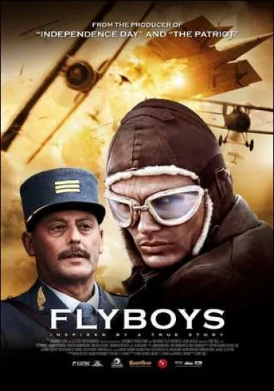 Le film "Flyboys" se déroule-t-il pendant la Seconde Guerre mondiale ?