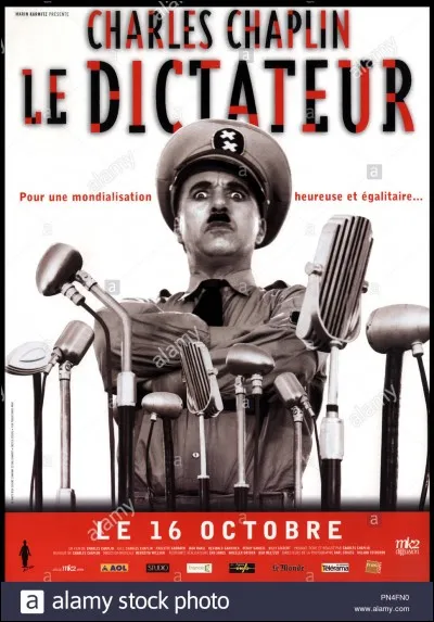 Le film "Le Dictateur" se déroule-t-il pendant la Seconde Guerre mondiale ?