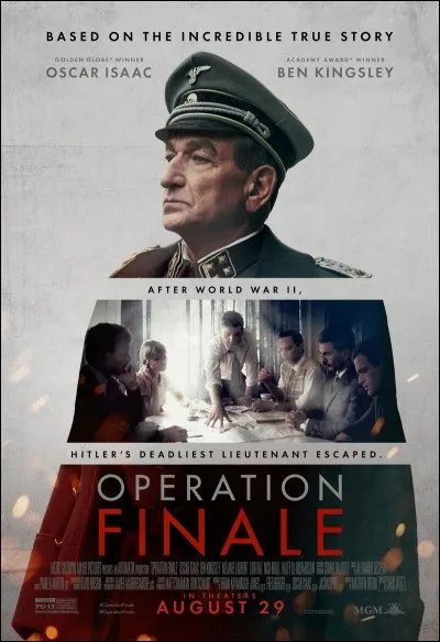 Le film "Opération finale" se déroule-t-il pendant la Seconde Guerre mondiale ?