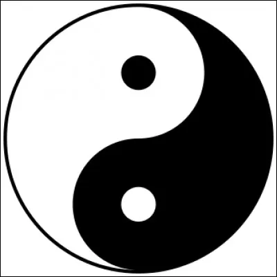 Y comme... le Yin et le Yang ! Si le Yin est le féminin et le Yang le masculin, retrouvez le féminin dans le graphisme du symbole de la dualité du Yin et du Yang qu'on appelle tàijí tú ...