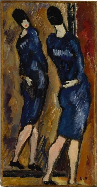 Qui a peint "Devant le miroir" ?