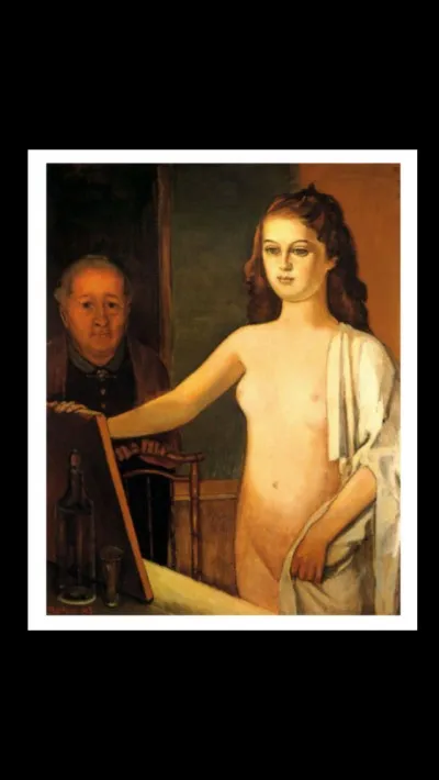 Qui a peint "Jeune fille au miroir" ?