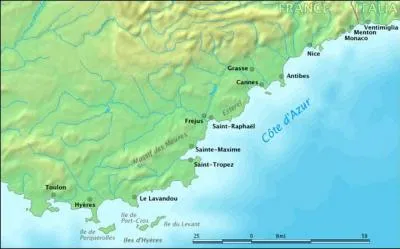 Sur combien de dpartements s'tend la Cte d'Azur ?