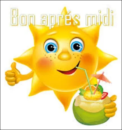 "Bon après-midi" se dit :