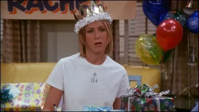 Quel anniversaire Rachel célèbre-t-elle au cours de la saison ?