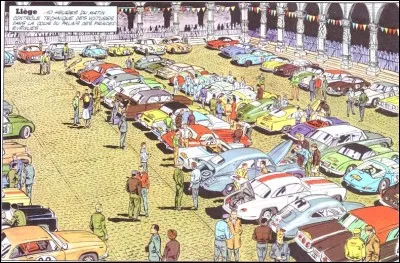 Quelle épreuve automobile est illustrée dans cet album des Exploits de Michel Vaillant ?