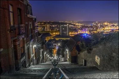 Combien de marches comptent les escaliers de la montagne de Bueren ?