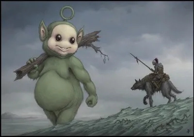 Quelle est donc cette "célébrité" au premier plan de ce tableau de J. Flaxman ?