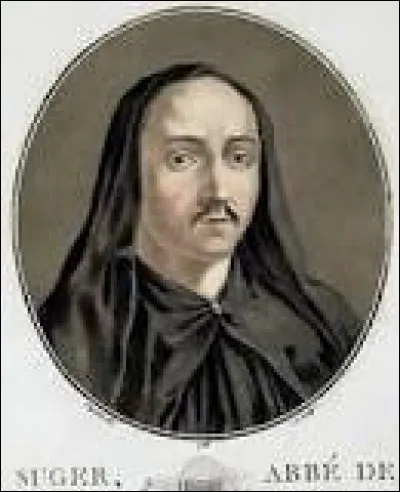 Quel moine ministre, camarade d'école du roi à l'abbaye de Saint-Denis, développe l'art gothique ?