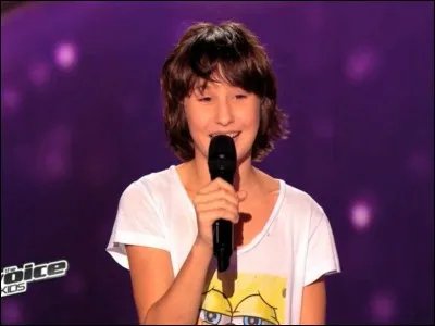 Quand est-il pass&eacute; &agrave; "The Voice Kids" ?