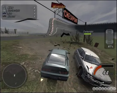 Sur quelle plateforme est sorti le jeu vidéo "Crashday" ?