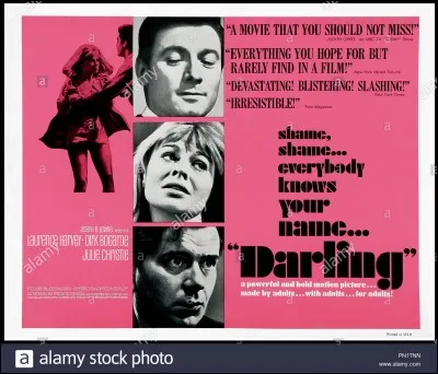 "Darling" est un film dans lequel joue Julie Christie.