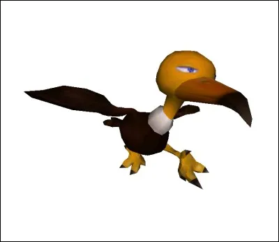 Comment s'appelle ce condor que l'on trouve au niveau 8 : "Sables trop mouvants" ?