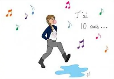 Qui a chant&eacute; "J'ai dix ans" en 1974 ?