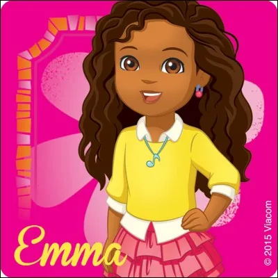 Dans "Dora and Friends" en quoi est douée Emma ?