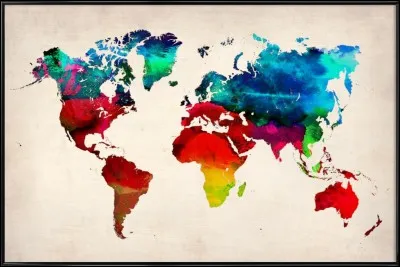 Quel est le seul pays du monde dont sa forme est représentée sur le drapeau ?