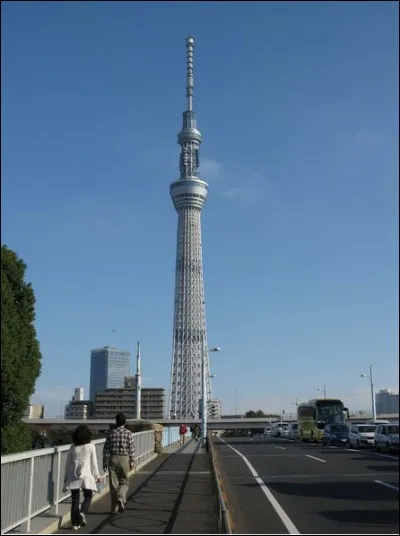 Où se trouve la tour Sky Tree ?