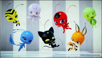 Quels sont les kwamis des héros ? (Ladybug et Chat-Noir)
