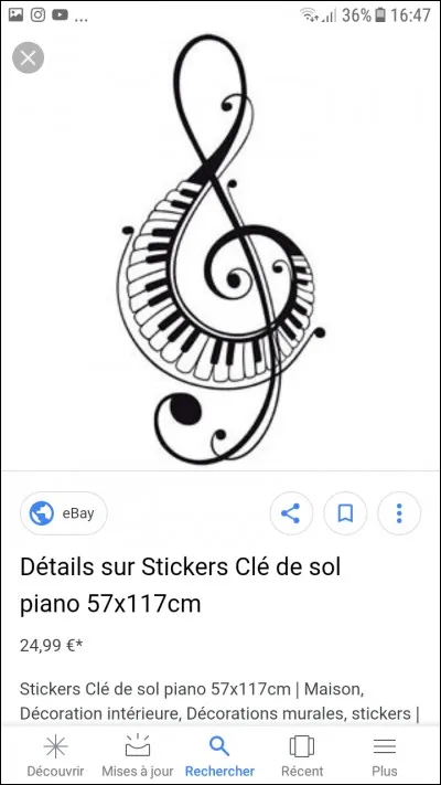 La clé de sol ... sert à ? ��