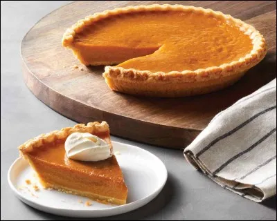 Pumpkin pie (tarte à la citrouille) est un dessert de Noël se mangeant en/au :