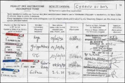 Qu'est-ce que le signalement sur le carnet du cheval ?