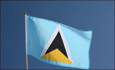 A quel pays des Caraïbes appartient ce drapeau ?