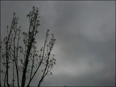 Les espagnols parlent du "cielo gris", et les anglais ?