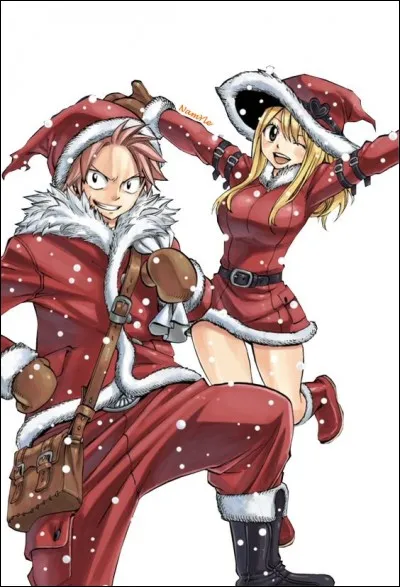 Lequel des deux tient le sac avec les cadeaux ?