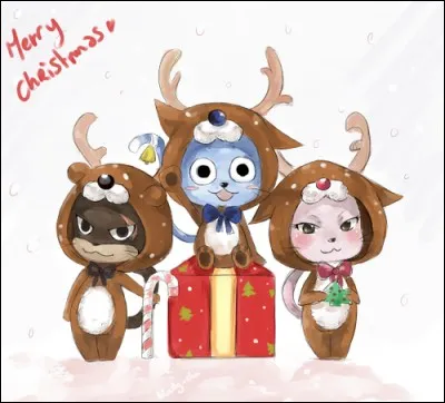 En quoi Happy, Carla et Lili sont-ils déguisés ?