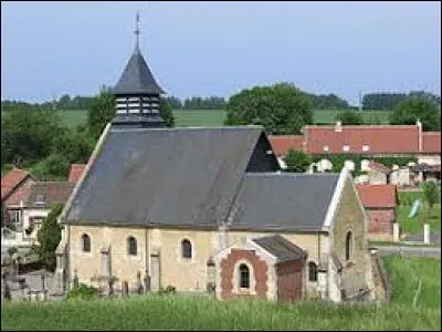 Vous avez sur cette image l'église Notre-Dame-de-la-Nativité de Cannectancourt. Village des Hauts-de-France, dans l'arrondissement de Compiègne, il se situe dans le département ...
