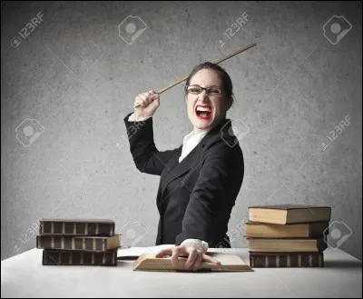 Si un prof te parle d'une manière déplaisante, comment réagis-tu ?