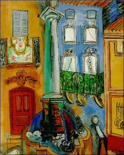 Qui a représenté "La Fontaine de Vence" ?