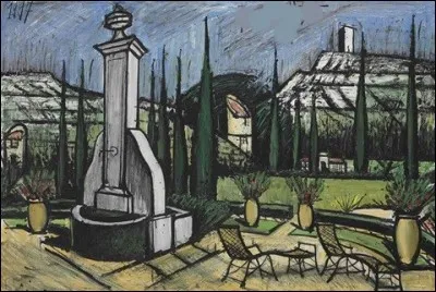 Qui a représenté "La Fontaine et la Terrasse" ?