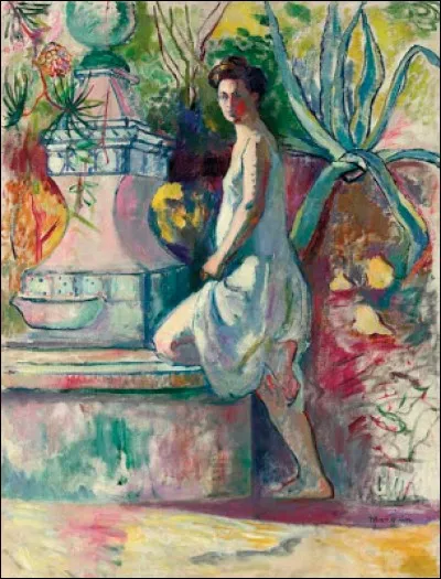 Qui a représenté "Jeanne à la fontaine" ?