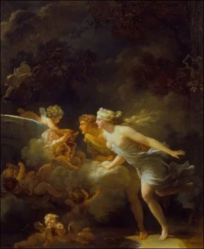 À quel peintre rococo doit-on "La Fontaine d'amour" ?