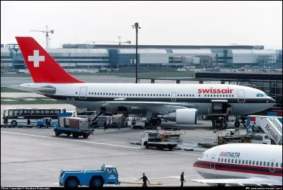 Combien d'avions avait Swissair en 2002 ?
