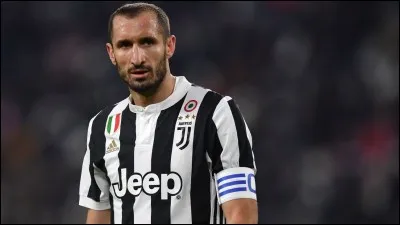 Quelle est la note de Giorgio Chiellini en 2018 ?