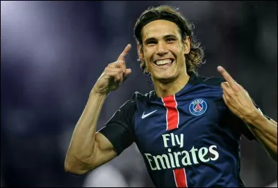 Quelle est la note générale d'Edinson Cavani en 2018 ?