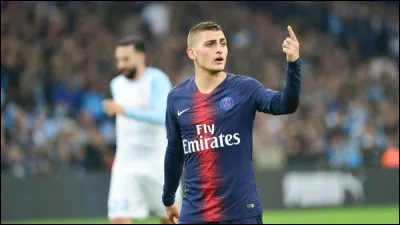 Quelle est la note générale de Marco Verratti en 2018 ?