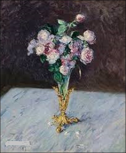 Peint en 1883, ''Bouquet de roses dans un vase de cristal'' est un tableau que l'on doit à un impressionniste. De qui s'agit-il ?