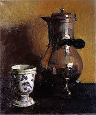 Conservée au musée des beaux-arts de Bordeaux, ''La Cafetière'' est une peinture réalisée en 1902. Quel postimpressionniste a peint cette huile sur toile ?