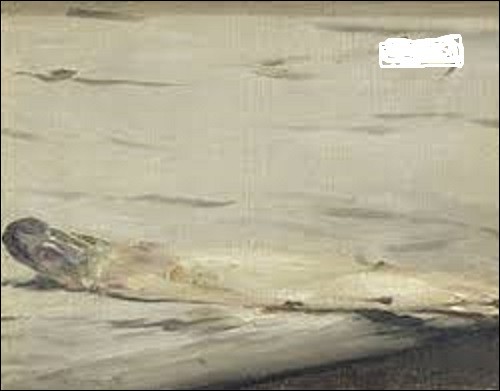 Peint en 1880, quel impressionniste et réaliste a exécuté ce tableau intitulé ''L'Asperge'', peinture actuellement conservée au musée d'Orsay ?