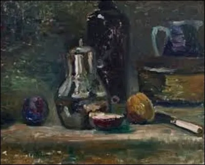 Peinte vers 1896-1897, ''Nature morte au pichet'' est une toile exécutée par un fauviste. De qui est ce tableau actuellement conservé au musée Malraux, situé dans la ville du Havre ?