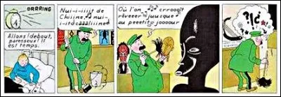 Le gardien du musée de « L'Oreille cassée » est d'humeur guillerette, ce matin ! Mais que chantait-il, déjà ?