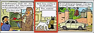 Retrouvez la répartie très inspirée de Milou, dans « Les Bijoux de la Castafiore ». Alors ?