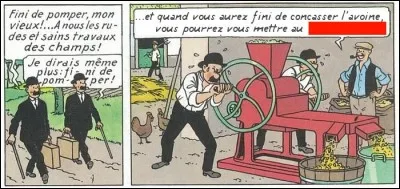 Bien avant les Shadocks - et après les aventures du « Le Trésor de Rakkham-le-Rouge » - les Dupondt (nous) pompaient l'air. Mais comment occupent-ils leurs vacances ?